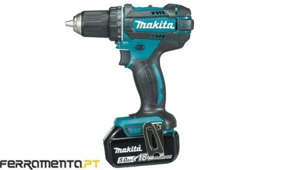 Berbequim c/ percussão 18V Litio-ion Makita DDF482RME
