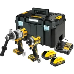 Berbequim DCD1007 + Aparafusador DCF860 Dewalt DCK2200H2T-QW