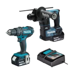 Berbequim DHP482Z + Martelo 18V DHR171Z Makita DHP482PRO8
