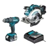 Berbequim DHP482Z + Serra Circular DSS610Z Makita DHP482PRO7