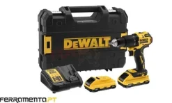 Berbequim Percussão 18V 3,0Ah Dewalt DCD709L2T-QW