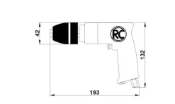 Berbequim Pneumático 3/8" Rodcraft 4100