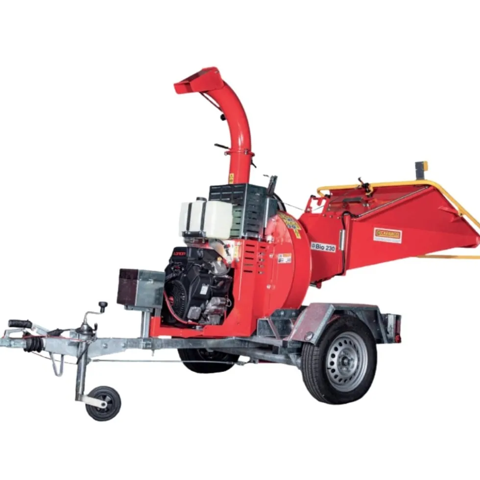 Biotriturador Lombardini PTO No-Stress a Gasoleo Caravaggi BIO230
