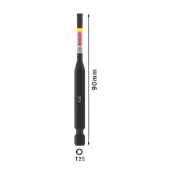 Bit de impacto PRO Torx T25 90 mm Bosch 2608522536