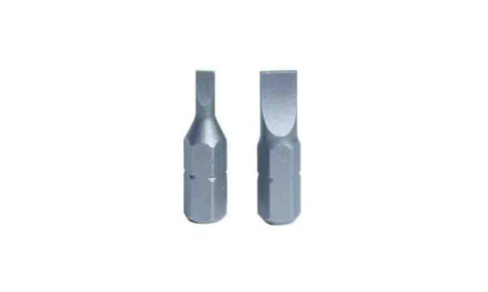 Bits de Fenda 1/4” 3-6mm 25mm Kroftools