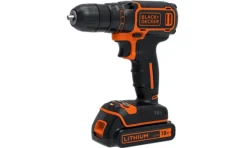 Black&Decker BDCDC18-QW Berbequim Aparafusador de bateria 18V Bateria 1.5Ah e Carregador 200mA