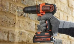 Black & Decker Berbequim com Percussão 18V 1,5Ah BDCHD18K-QW