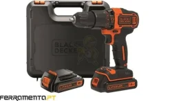 Black & Decker Berbequim com Percussão 18V BDCHD18KB-QW