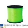Bobine de Fio de Nylon Redondo 2,4mm 2Kg Kipa 8189