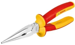 Bosch Professional Alicate Direito Pontas Largas Isolado VDE -200 mm