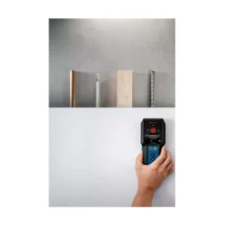 Bosch Professional Detetor de Materiais GMS 120-27 com Bolsa Proteção,Bateria 3.7V 1.0Ah A,Cabo USB-C.
