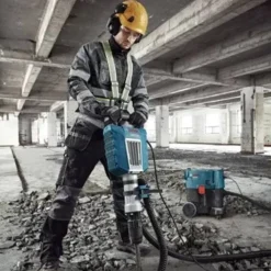 Bosch Professional Martelo Demolidor Hex GSH 14 C com Ponteiro Hexagnal 22+Mala