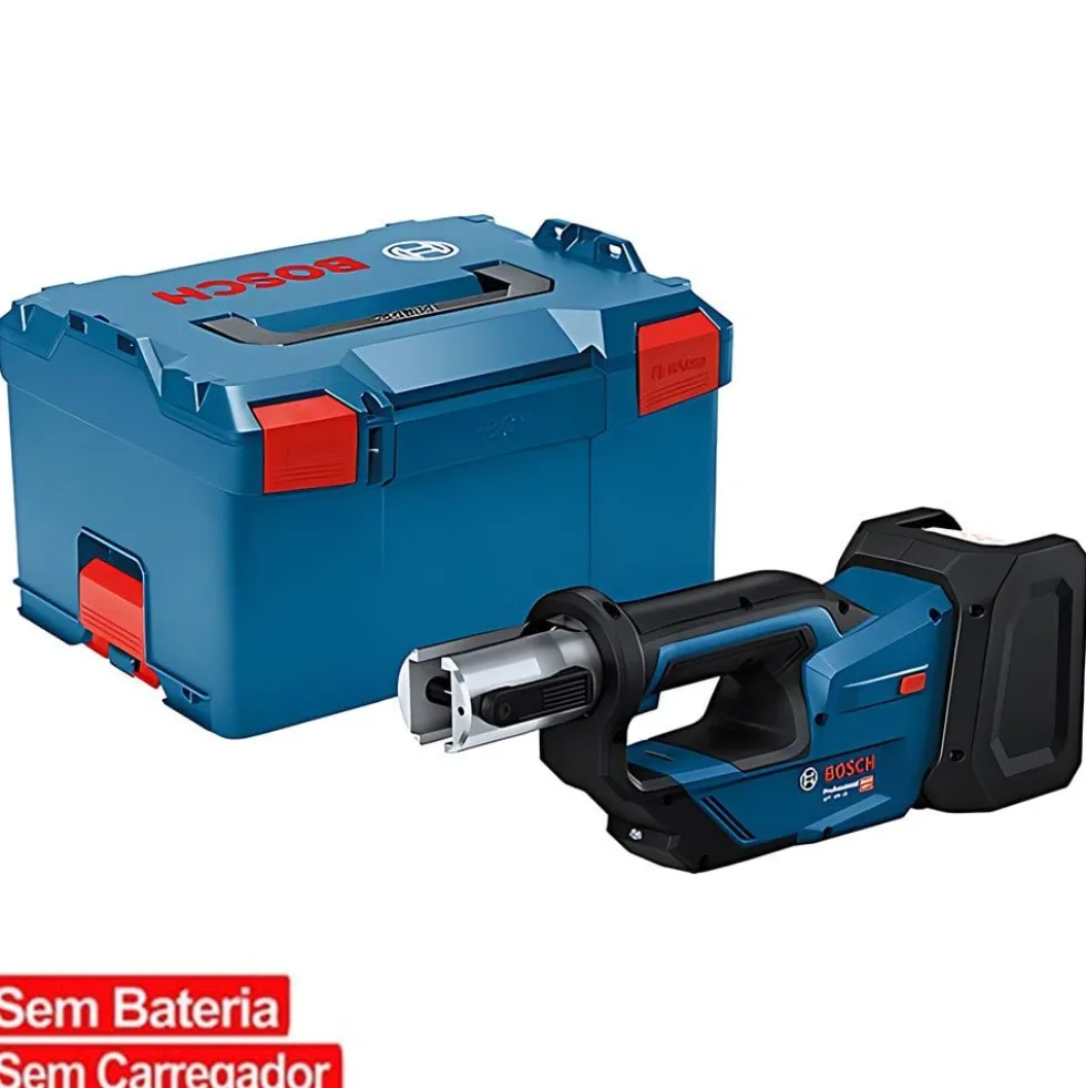 Bosch Professional Máquina Prensar Tubos sem Fio GPT 18V-19+Mala L-BOXX 238.