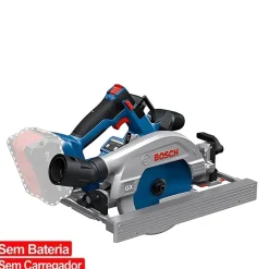 Bosch Professional Serra Circular sem Fio GKS 18V-57-2 GX com Calha Paralela,Disco Expert Madeira 36 Dentes