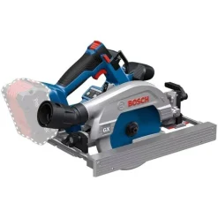 Bosch Professional Serra Circular sem Fio GKS 18V-57-2 GX com Calha e Guia de Corte Transversal FSN X,Calha Paralela, Disco Expert Madeira 36 Dentes