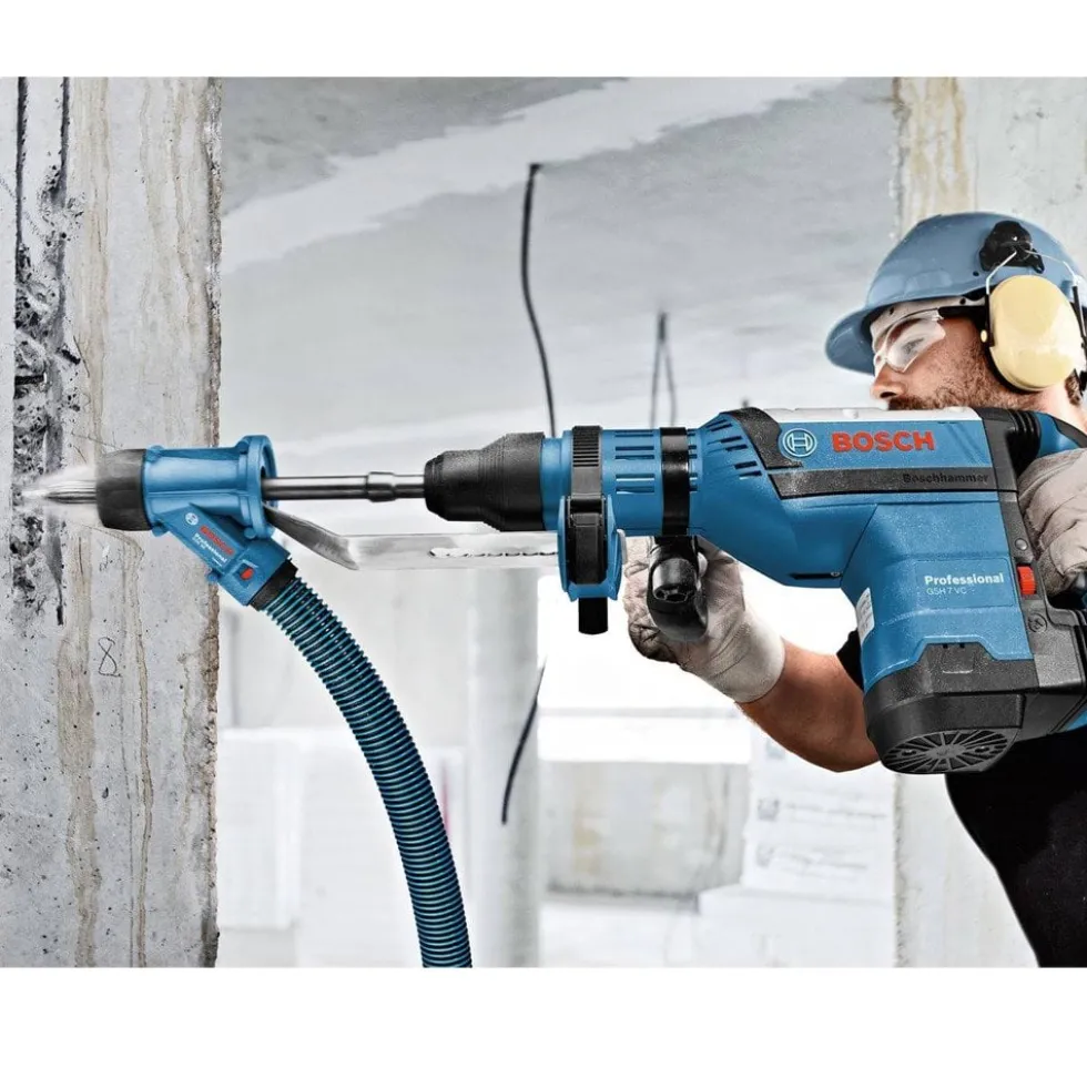 Bosch Professional Sistema Aspiração Martelo Max GDE max com Bocal Sucção Formões,Tampa Sucção Bujardamento,Fixadores Ferramentas
