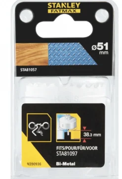 Broca Craneana Bi-Metal 51mm Stanley STA81057-XJ