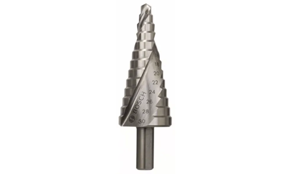 Broca escalonadas HSS 6 – 30 mm Bosch 2 608 597 520