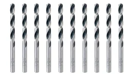 Brocas Para Metal HSS PointTeQ 6 - 6.9mm 10un Bosch 260857723