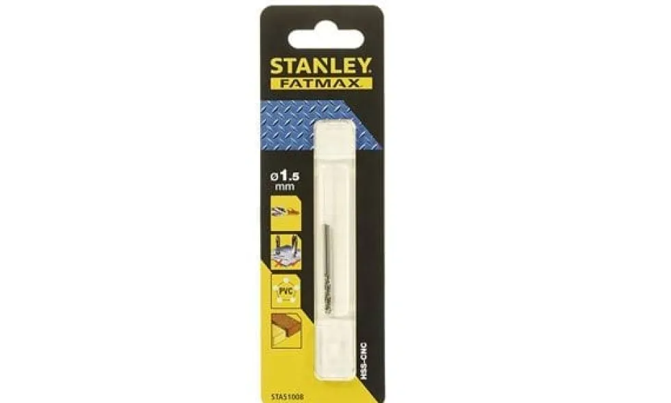 Brocas p/ Metal Ø 1.5 Stanley STA51008-QZ