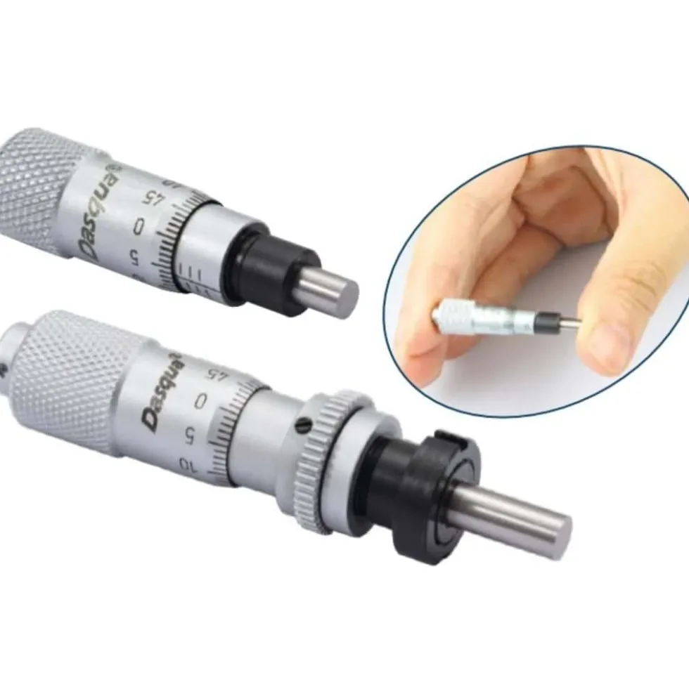Cabeça de Micrómetro com Face Plana do Fuso 0-13 mm Dasqua 4811-8110