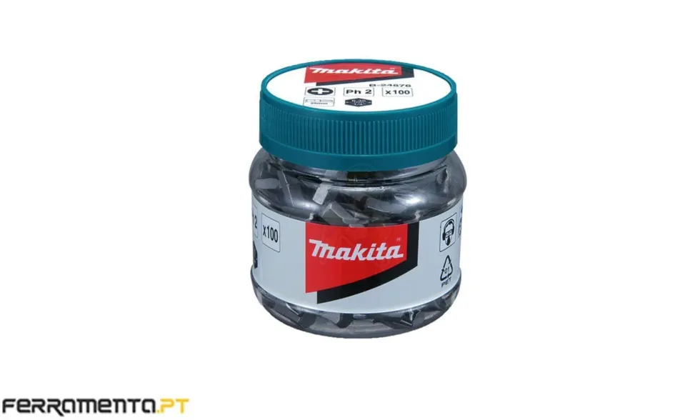 Caixa de Pontas PZ2x25mm 100UN Makita B-24882