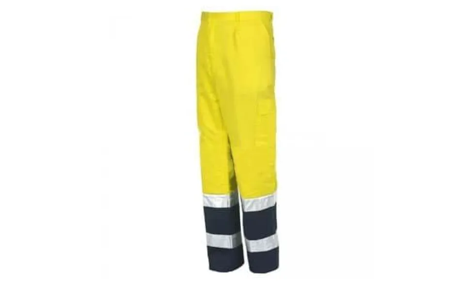 Calças de Alta Visibilidade Amarelo Industrial Starter 8430N048