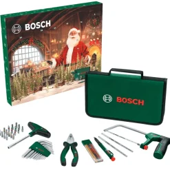 Calendário do Advento - Jogo Ferramentas Bosch 1600A039HD