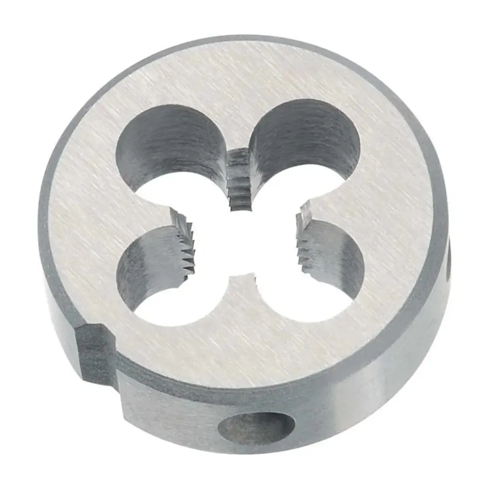 Caçonete redondo (Forma B) DIN 223 (DIN EN 22568) HSS - BSW 3/8 x 16 LH Volkel 22418