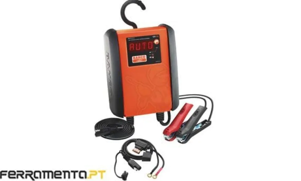 Carregador/Arrancador Automático 12V-10Amp Bahco BBCE12-10