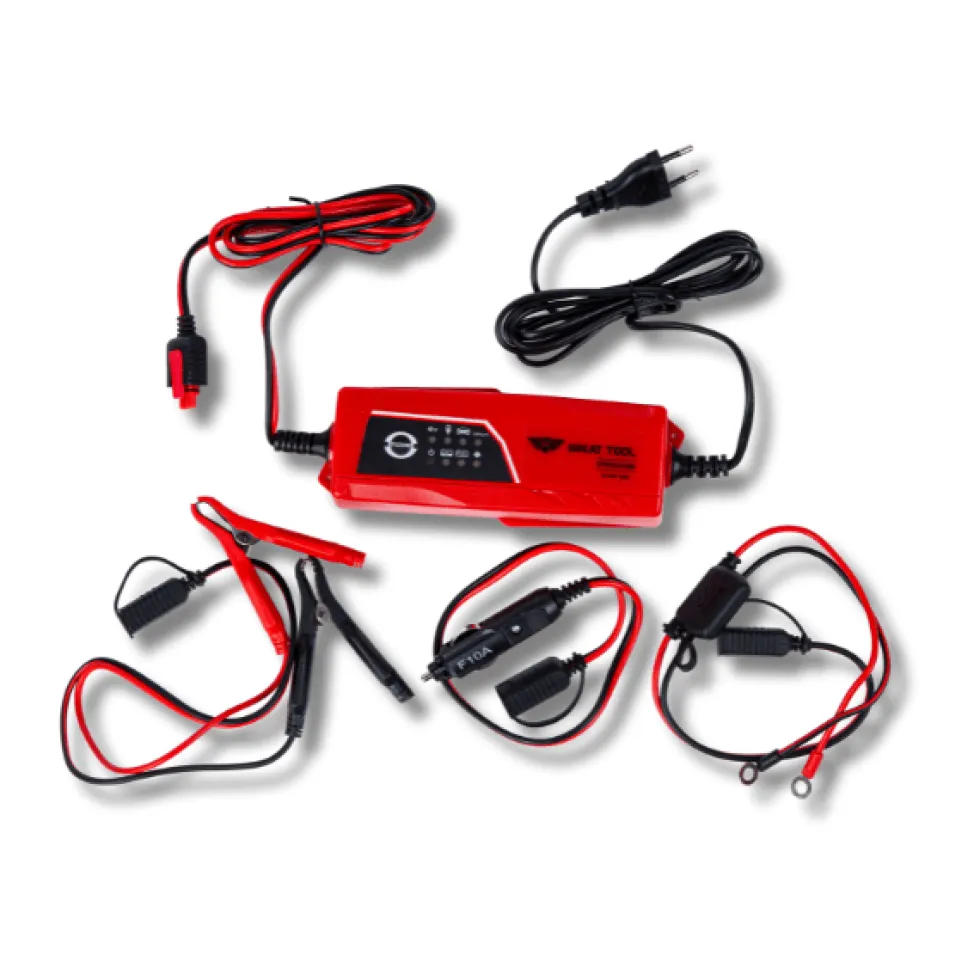 Carregador Eletrónico 6V-12V 3,8A Great Tool FECA1238A