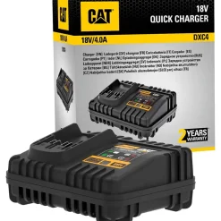 Carregador Rápido 18V 4A Cat DXC4