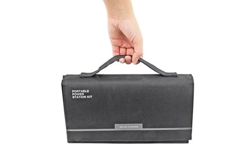 Carregador Solar Desdobrável USB/DC Portátil Hyundai H60
