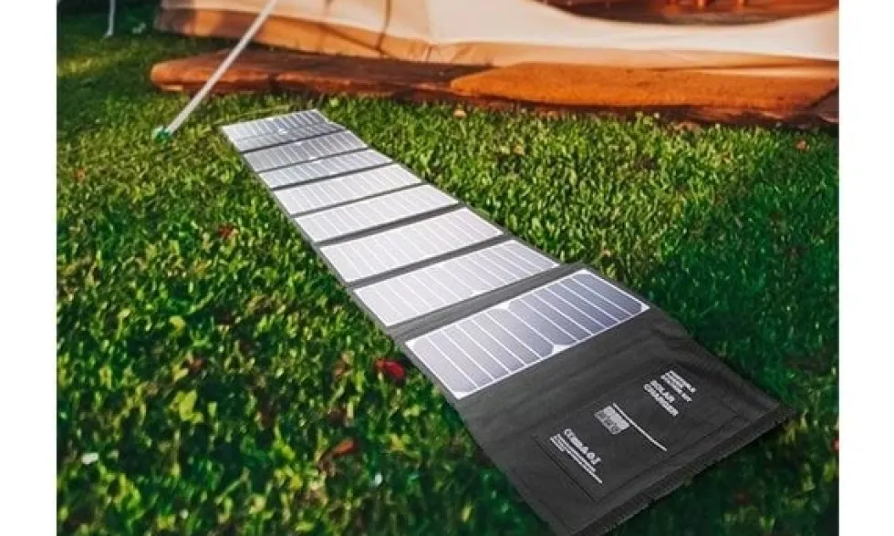 Carregador Solar Desdobrável USB/DC Portátil Hyundai H60