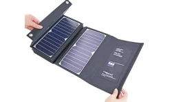 Carregador Solar Desdobrável USB/DC Portátil Hyundai H60
