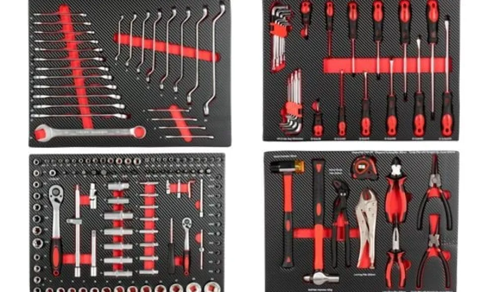 Carro de Ferramenta 7 Gavetas 172 Peças Great Tool GTARCF1727C