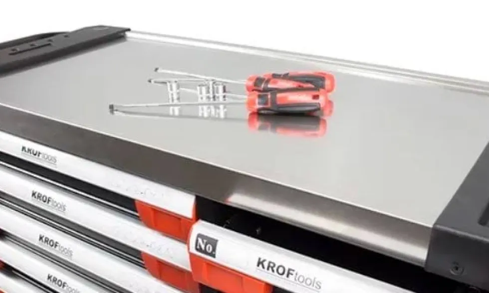 Carro de ferramentas com 14 gavetas Kroftools 8635