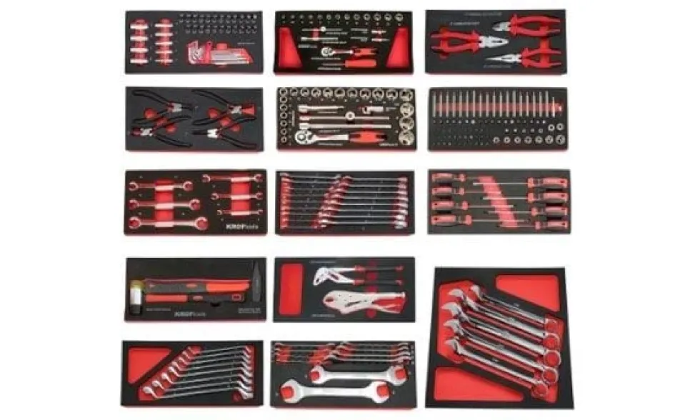 Carro de Ferramentas 7 Gavetas 237 Pcs Kroftools 8500PRE