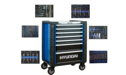 Carro de Ferramentas 7 Gavetas 292 Pcs Hyundai K292-6