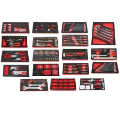 Carro de Ferramentas 7 Gavetas + 352 Peças Kroftools 8353PRE