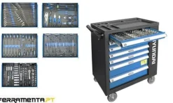 Carro de Ferramentas 7 Gavetas 288 Pcs Hyundai K287-5