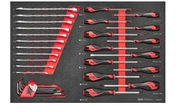 Carro de Ferramentas 7 Gavetas 158pcs Teng Tools TCMM-E158N