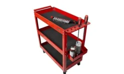 Carro de Ferramentas 3 Prateleiras C/Suporte Kroftools 8690