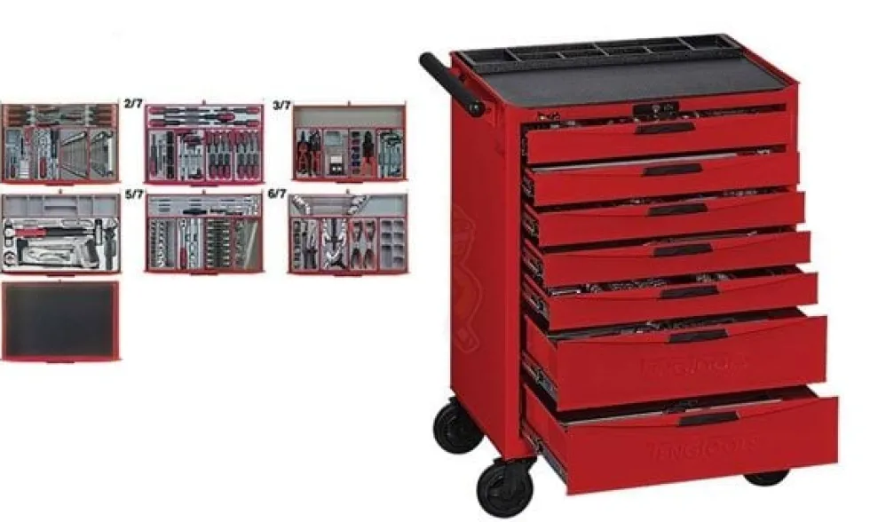 Carro de ferramentas Teng Tools TCMM 491N