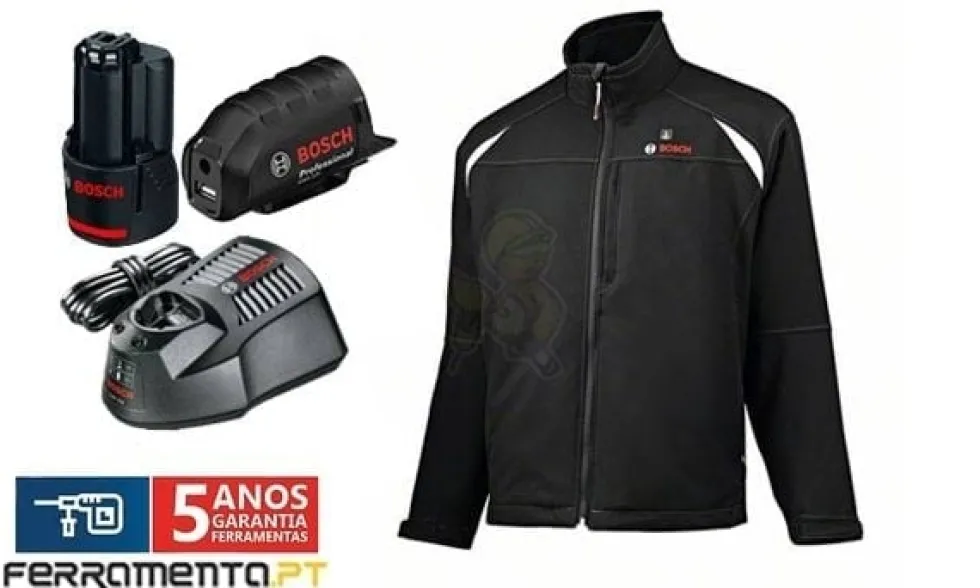 Casaco Com Aquecimento Unissexo Bosch GHJ 12+18V