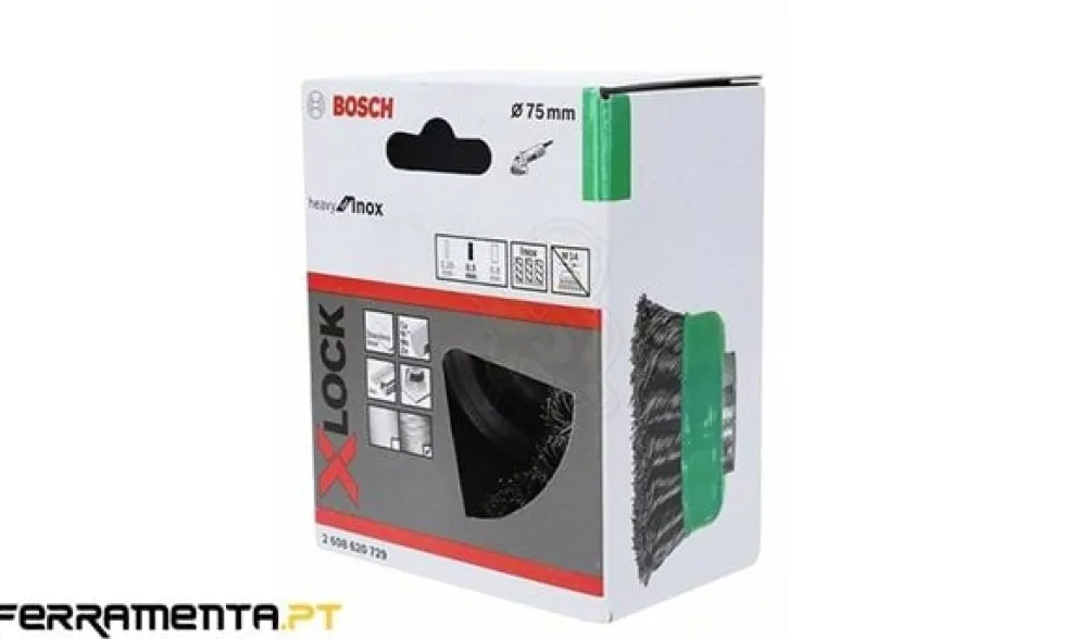 Catrabucha X-LOCK P/ Inox 75x0,3x125mm Bosch 2608620728