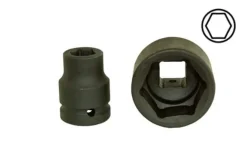 Chave Curta 3/4” Impacto 28mm Hexagonal Kroftools 3428