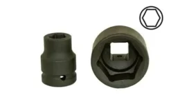 Chave Curta 3/4” Impacto 22mm Hexagonal Kroftools 3422