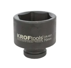Chave Curta 1” Impacto 36mm Kroftools 200136