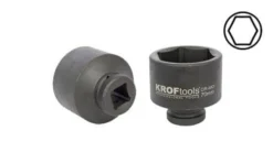 Chave Curta 1” Impacto 75mm Kroftools 200175